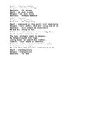 Eseja 'Death Despair Darkness', 1.