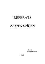 Referāts 'Zemestrīces', 1.