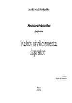 Referāts 'Valsts civildienesta izpratne', 1.