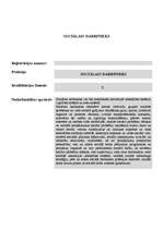 Referāts 'Sociālais darbinieks', 1.