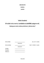 Referāts 'Virtuālo instrumentu izveidošana LabVIEW programmā', 1.