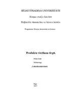 Konspekts 'Produktu virzīšana tirgū', 1.