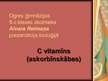 Prezentācija 'C vitamīns', 1.