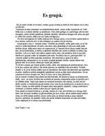 Eseja 'Es grupā', 1.