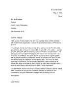 Paraugs 'Motivation Letter', 1.