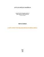 Eseja 'I.Kanta uzskati par daiļajām mākslām un ģēnija mākslu', 1.
