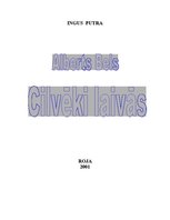 Referāts 'Alberts Bels "Cilvēki laivās"', 1.