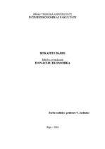 Referāts 'Uzdevumi inovāciju ekonomikā', 1.