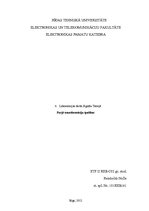 Konspekts 'Signālu teorija, ceturtais laboratorijas darbs', 1.