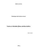 Konspekts 'Senās un viduslaiku Ķīnas mūzikas kultūra', 1.