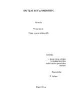 Referāts 'Valsts varas dalīšana LR', 1.