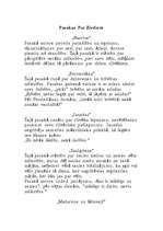 Konspekts 'Anna Sakse "Pasakas par ziediem"', 1.