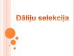 Prezentācija 'Dāliju selekcija Latvijā', 1.