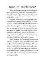 Eseja 'Iepazīt sevi - tas ir tik svarīgi?', 1.