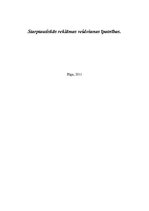 Konspekts 'Starptautiskās reklāmas veidošanas īpatnības', 1.