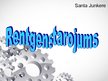 Prezentācija 'Rentgenstarojums', 1.