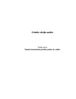 Prakses atskaite 'Uznēmuma "Grindex" akciju analīze', 1.