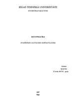 Referāts 'Betonmācība', 1.