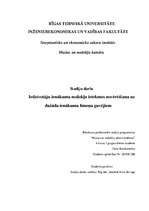 Referāts 'Iedzīvotāju ienākuma nodokļa ietekmes novērtēšana uz dažāda ienākuma līmeņa guvē', 1.