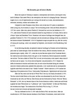 Eseja 'My Favourite Part of Town Is Berlin', 1.