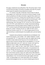 Eseja 'Syntagmatic Meaning Relationship Analysis in Popular Songs', 4.