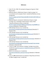 Eseja 'Syntagmatic Meaning Relationship Analysis in Popular Songs', 9.