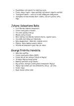 Konspekts 'Baroks', 2.