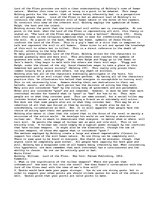 Eseja 'Inherent Evil in Lord of the Flies', 1.