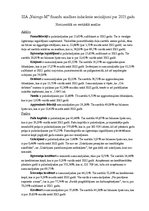 Paraugs 'Finanšu analīzes secinājumi uzņēmumam', 1.