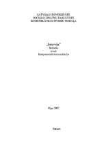 Referāts 'Intervija', 1.