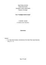 Konspekts 'Socioloģijas klasiskās teorijas: E.Dirkheims (Dirkems) "Pašnāvība"', 1.