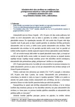 Konspekts 'Administratīvais process. Kāzuss', 1.