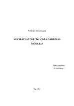 Referāts 'Vecmātes izglītojošās darbības modulis', 1.