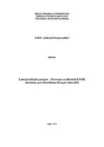 Referāts 'Latvijas labējās partijas "Tēvzemei un Brīvībai/LNNK" attieksme pret liberālismu', 1.