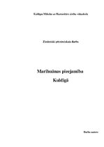 Referāts 'Marihuānas pieejamība Kuldīgā', 1.