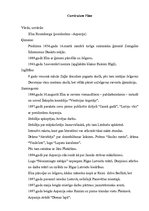 Konspekts 'Aspazija', 1.