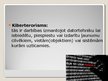 Prezentācija 'Kiberterorisms', 3.
