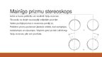 Prezentācija 'Sinoptofors un mainīgu prizmu stereoskops. Sinoptofora pielietojums optometrista', 12.