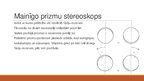 Prezentācija 'Sinoptofors un mainīgu prizmu stereoskops. Sinoptofora pielietojums optometrista', 12.