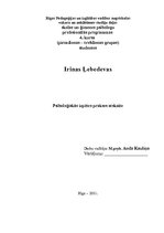 Prakses atskaite 'Psiholoģiskās izpētes prakses atskaite', 1.