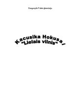 Referāts 'Kacusika Hokusai gleznas "Lielais vilnis" analīze', 1.