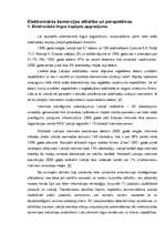 Referāts 'Elektroniskās komercijas perspektīvas', 1.