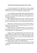 Eseja 'Leldes Stumbres lugas "Līst" fragmenta analīze', 1.