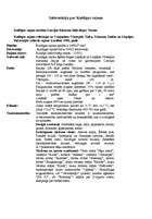 Konspekts 'Kuldīga', 1.