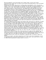 Eseja 'Environmental Crisis', 1.