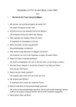 Konspekts 'Fragen zum Film "Unsere Mütter, unsere Väter"', 7.
