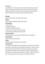 Paraugs 'Personal Profile', 2.