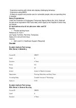 Paraugs 'Personal Profile', 5.