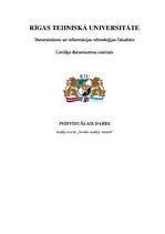 Referāts 'Ievads studiju nozarē - SharePoint', 1.