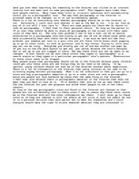 Eseja 'Pornography on the Internet ', 1.